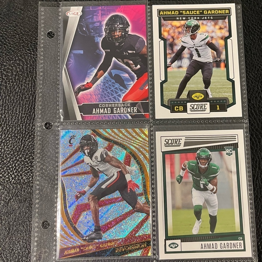 🏈 Ahmad Sauce Gardner, NFL Football Trading Sports Card